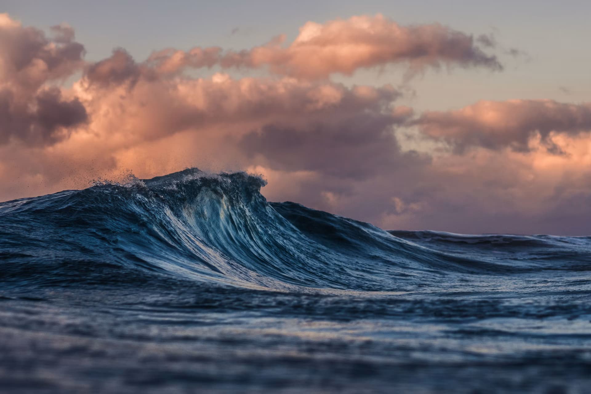 Ship at sea